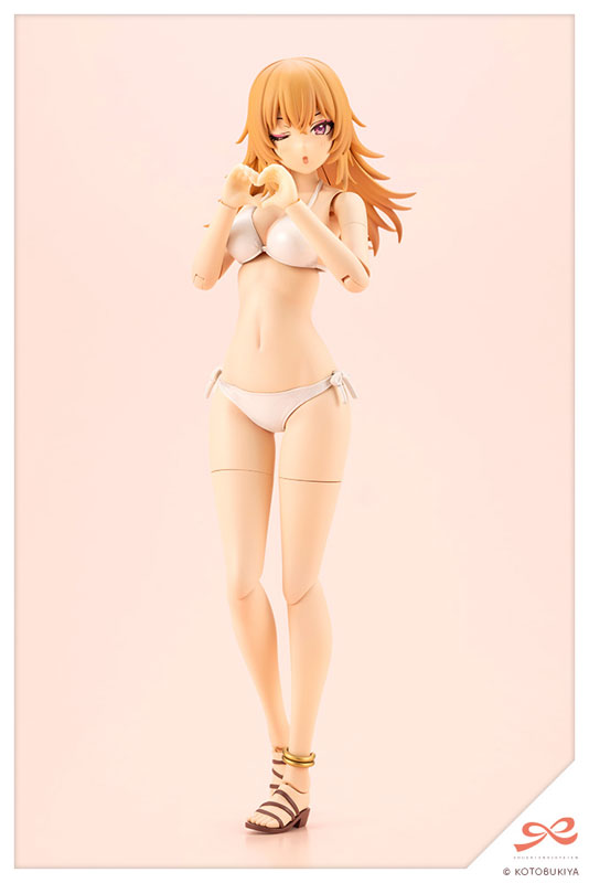 創彩少女庭園 一条星羅[水着]ヘアアレンジVer. 1/10 プラモデル