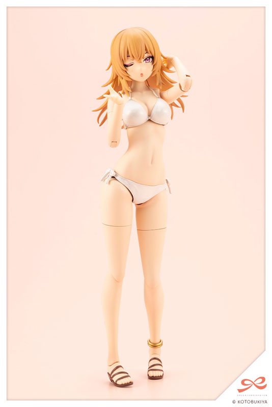 創彩少女庭園 一条星羅[水着]ヘアアレンジVer. 1/10 プラモデル