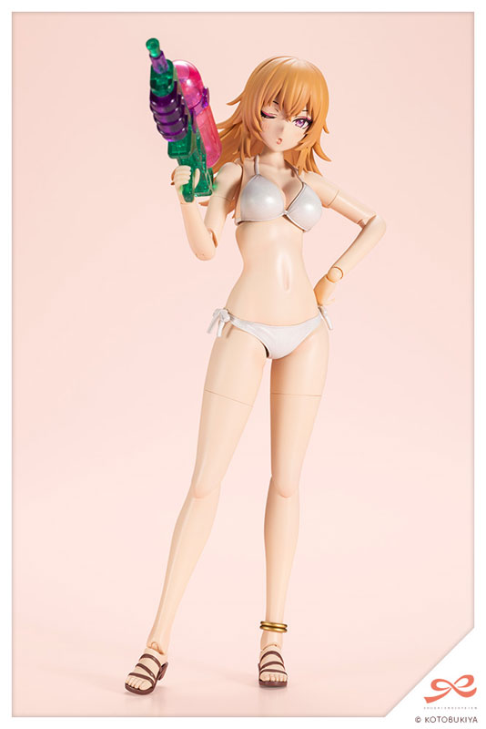 創彩少女庭園 一条星羅[水着]ヘアアレンジVer. 1/10 プラモデル