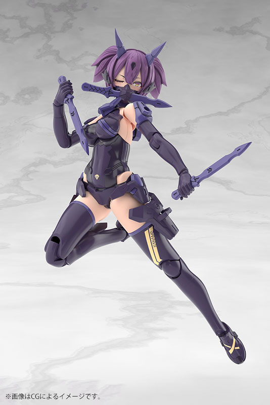 メガミデバイス 朱羅 忍者 枢 影衣 フルパッケージ 1/1 プラモデル