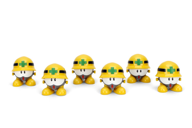ロックマン アクションフィギュア メットールポットン(メットール×6体)