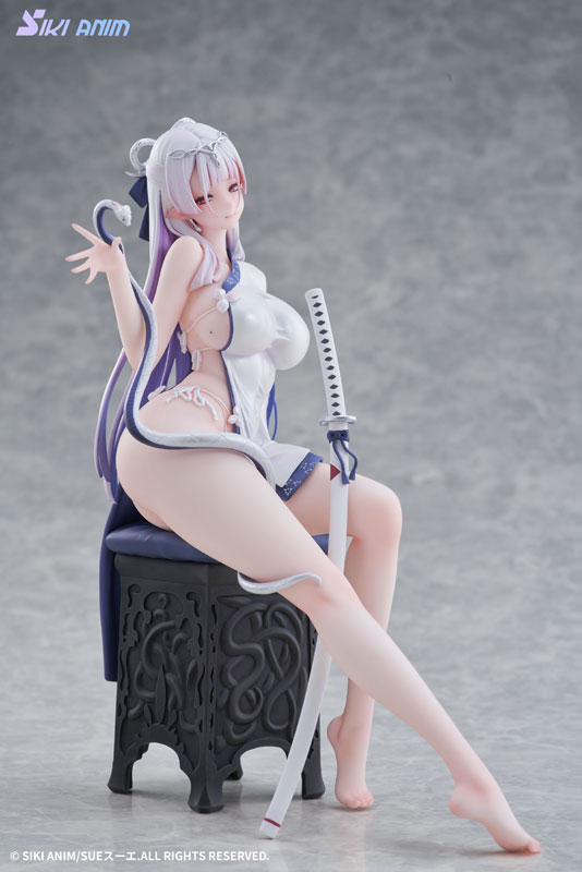 青白蛇のイロ 1/7 完成品フィギュア 豪華版