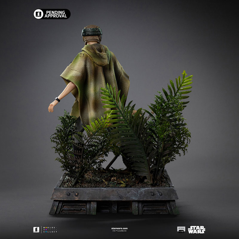 『スター・ウォーズ』アートスケール 1/10 レイア＆ウィケット 映画エピソード6/ジェダイの帰還