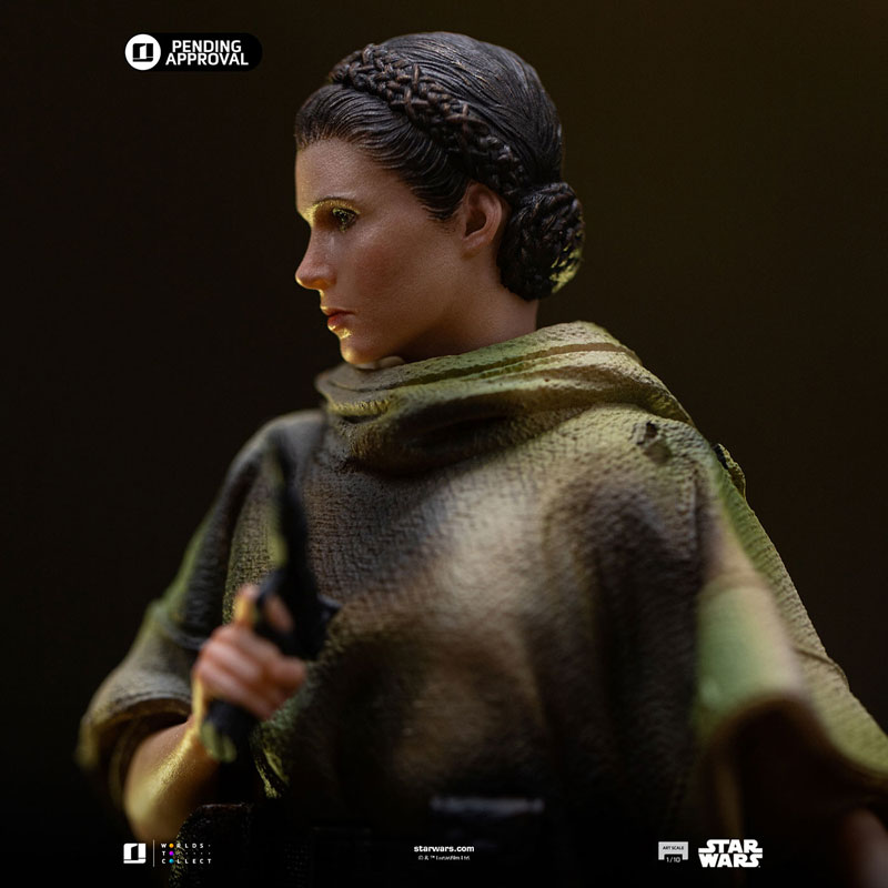 『スター・ウォーズ』アートスケール 1/10 レイア＆ウィケット 映画エピソード6/ジェダイの帰還