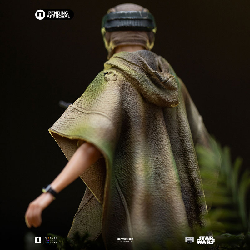 『スター・ウォーズ』アートスケール 1/10 レイア＆ウィケット 映画エピソード6/ジェダイの帰還