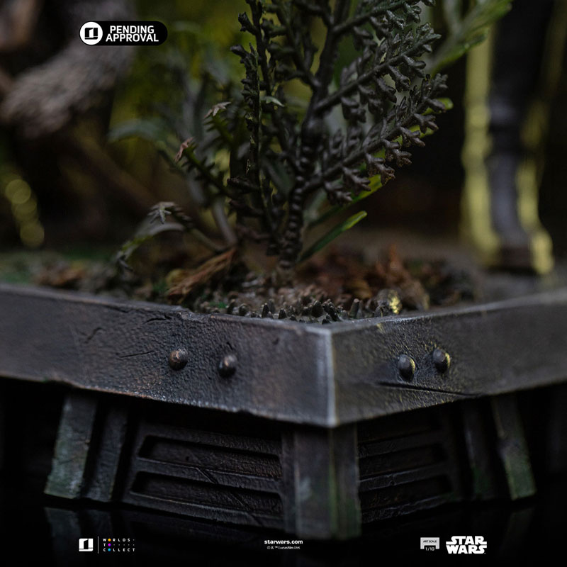 『スター・ウォーズ』アートスケール 1/10 レイア＆ウィケット 映画エピソード6/ジェダイの帰還