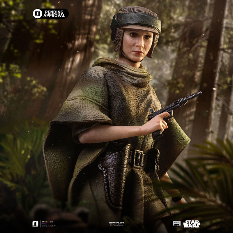 『スター・ウォーズ』アートスケール 1/10 レイア＆ウィケット 映画エピソード6/ジェダイの帰還