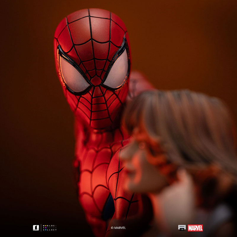 『マーベル』アイアン・スタジオ スタチュー 「ジオラマ」1/6 スパイダーマン＆MJ[コミック]
