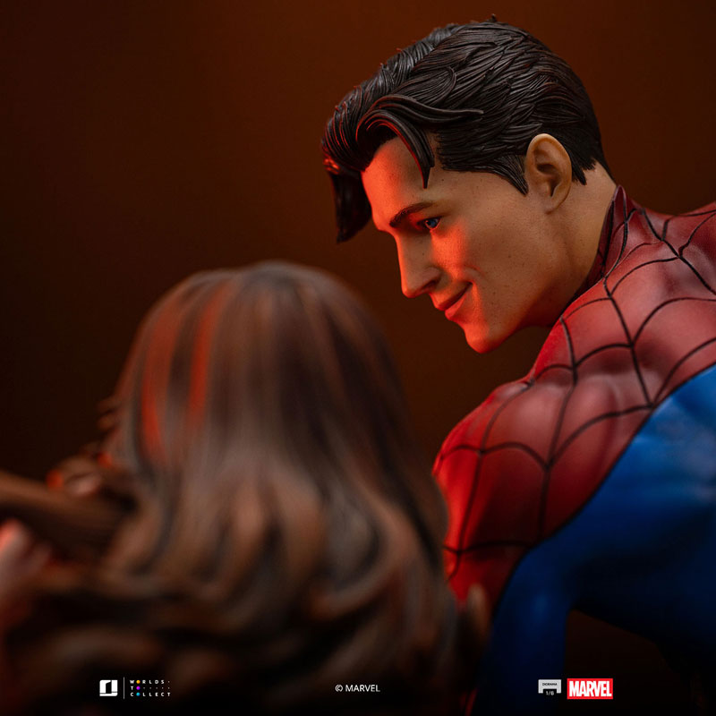 『マーベル』アイアン・スタジオ スタチュー 「ジオラマ」1/6 スパイダーマン＆MJ[コミック]