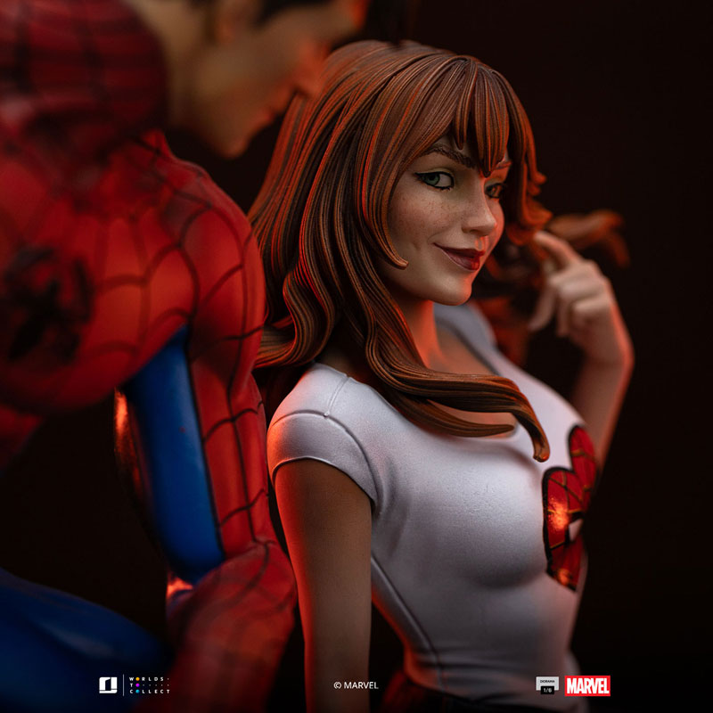 『マーベル』アイアン・スタジオ スタチュー 「ジオラマ」1/6 スパイダーマン＆MJ[コミック]