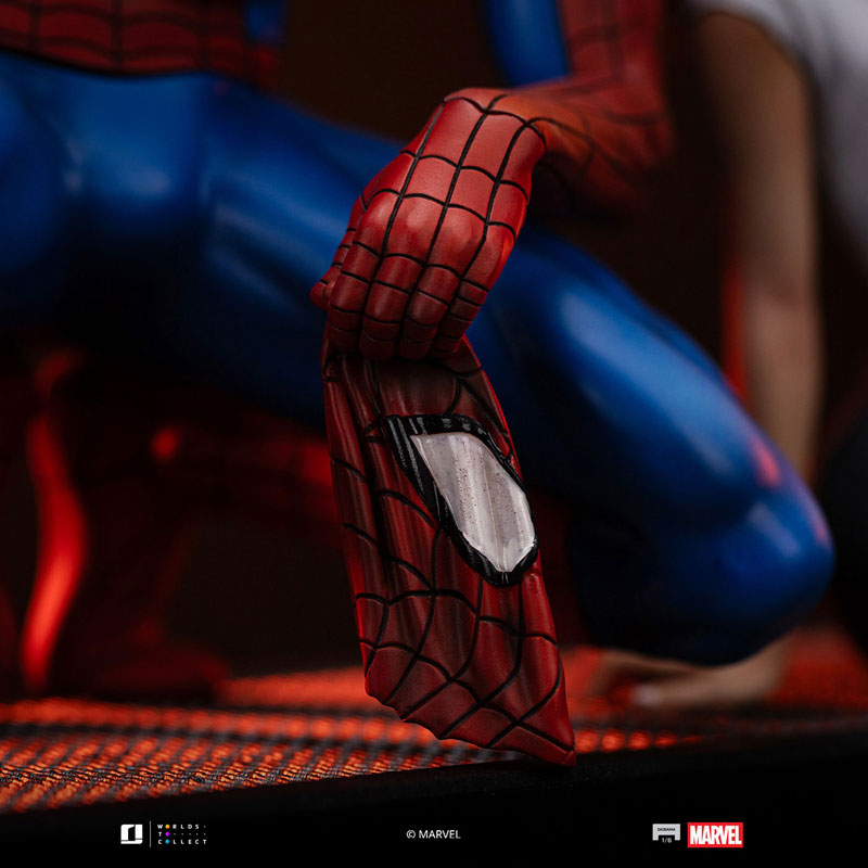 『マーベル』アイアン・スタジオ スタチュー 「ジオラマ」1/6 スパイダーマン＆MJ[コミック]