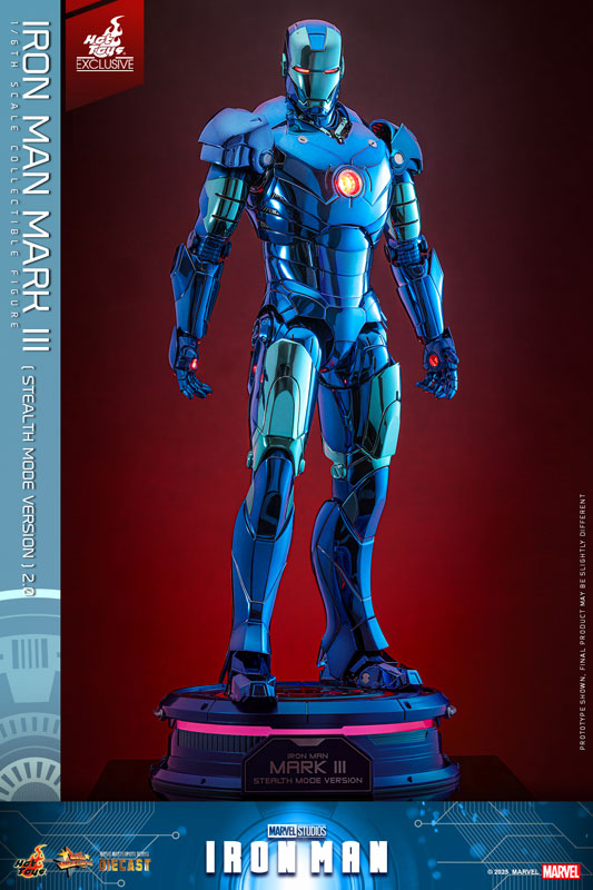 【限定販売】ムービー・マスターピース DIECAST アイアンマン・マーク3(ステルス・モード/2.0版)