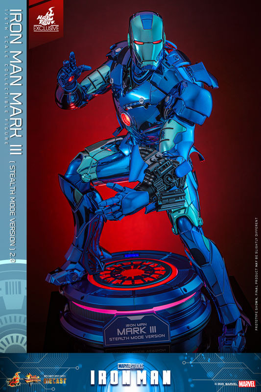 【限定販売】ムービー・マスターピース DIECAST アイアンマン・マーク3(ステルス・モード/2.0版)