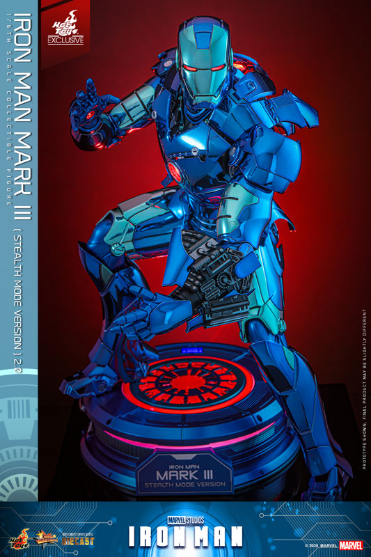 【限定販売】ムービー・マスターピース DIECAST アイアンマン・マーク3(ステルス・モード/2.0版)
