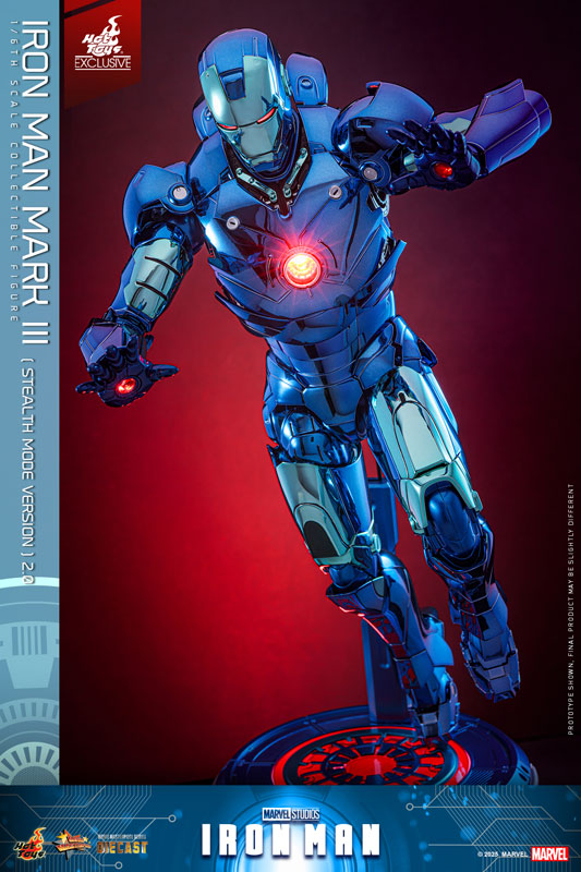 【限定販売】ムービー・マスターピース DIECAST アイアンマン・マーク3(ステルス・モード/2.0版)