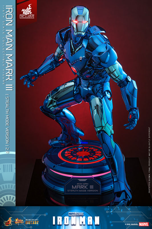 【限定販売】ムービー・マスターピース DIECAST アイアンマン・マーク3(ステルス・モード/2.0版)