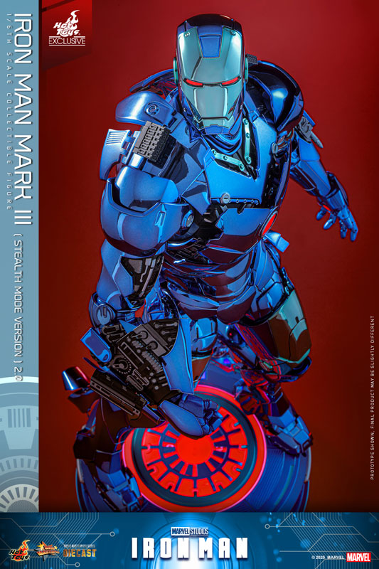 【限定販売】ムービー・マスターピース DIECAST アイアンマン・マーク3(ステルス・モード/2.0版)