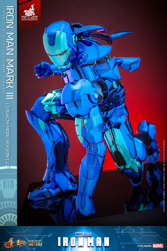 【限定販売】ムービー・マスターピース DIECAST アイアンマン・マーク3(ステルス・モード/2.0版)