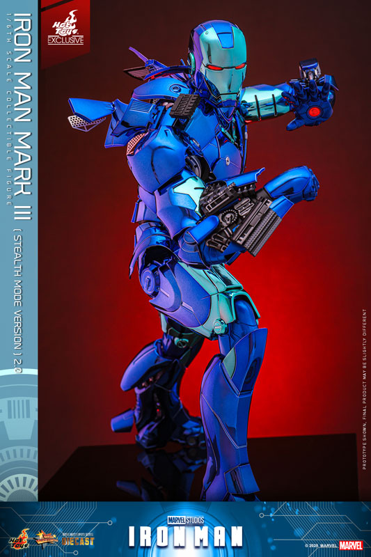 【限定販売】ムービー・マスターピース DIECAST アイアンマン・マーク3(ステルス・モード/2.0版)