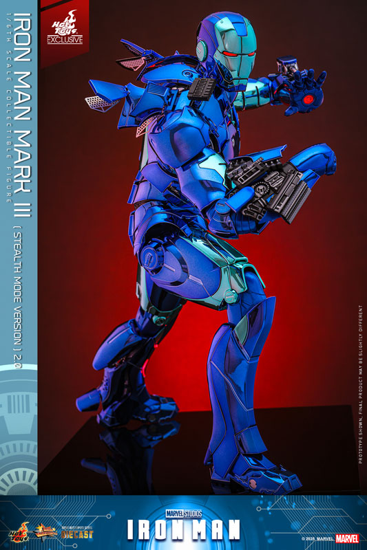 【限定販売】ムービー・マスターピース DIECAST アイアンマン・マーク3(ステルス・モード/2.0版)