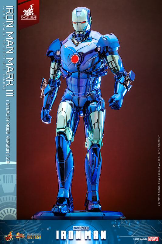 【限定販売】ムービー・マスターピース DIECAST アイアンマン・マーク3(ステルス・モード/2.0版)