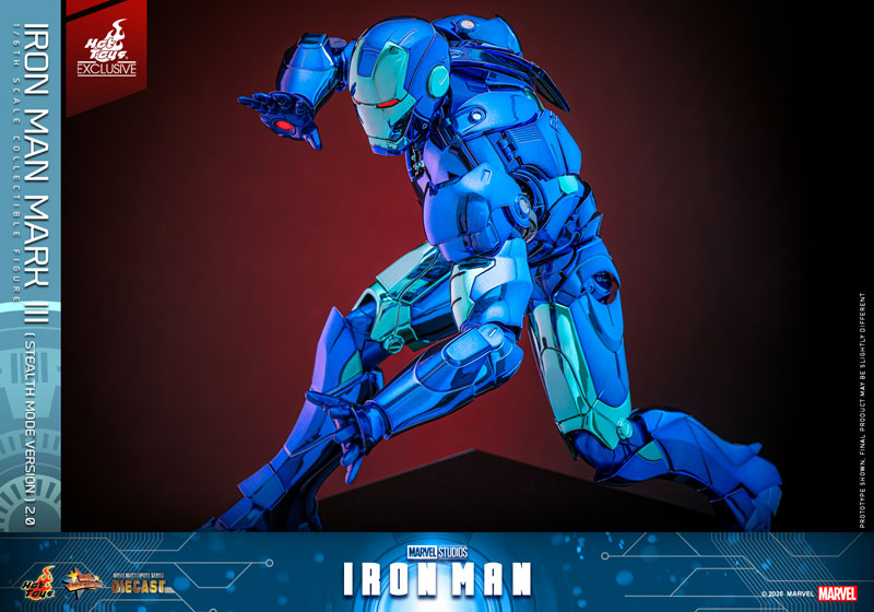 【限定販売】ムービー・マスターピース DIECAST アイアンマン・マーク3(ステルス・モード/2.0版)