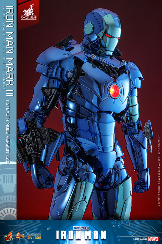 【限定販売】ムービー・マスターピース DIECAST アイアンマン・マーク3(ステルス・モード/2.0版)