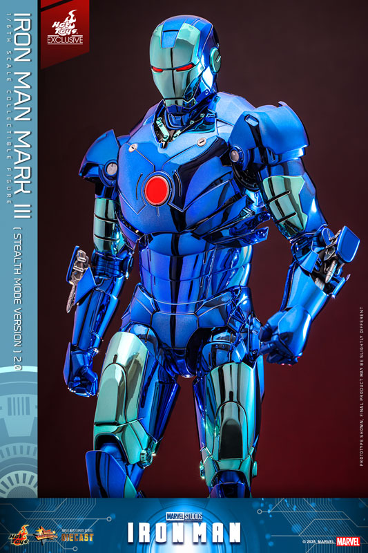 【限定販売】ムービー・マスターピース DIECAST アイアンマン・マーク3(ステルス・モード/2.0版)