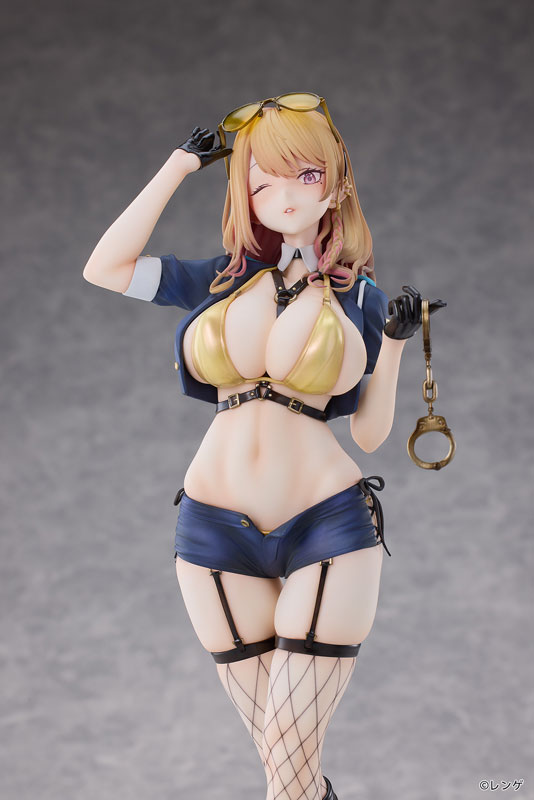 【特典】ギャル婦警さん 小鳥遊アリサ Illustrated by レンゲ 1/6 完成品フィギュア