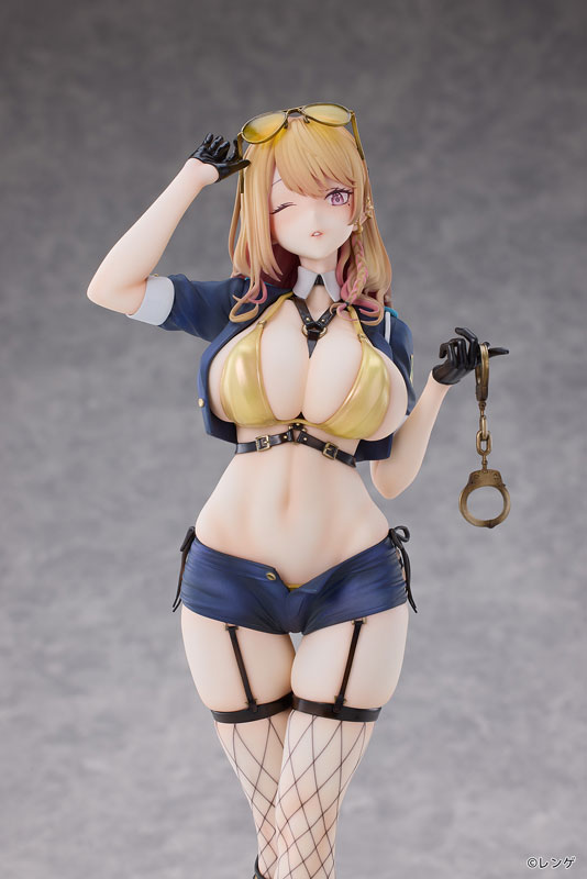 【特典】ギャル婦警さん 小鳥遊アリサ Illustrated by レンゲ 1/6 完成品フィギュア