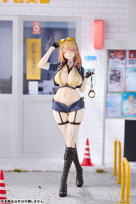 【特典】ギャル婦警さん 小鳥遊アリサ Illustrated by レンゲ 1/6 完成品フィギュア