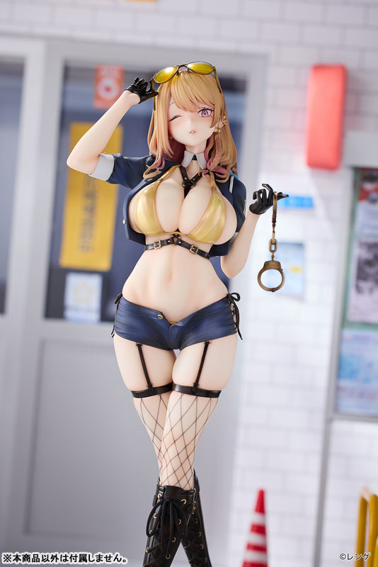 【特典】ギャル婦警さん 小鳥遊アリサ Illustrated by レンゲ 1/6 完成品フィギュア