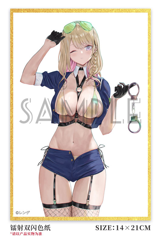【特典】ギャル婦警さん 小鳥遊アリサ Illustrated by レンゲ 1/6 完成品フィギュア 豪華版