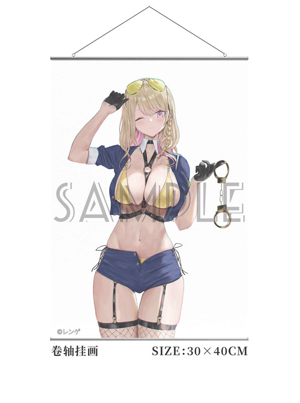 【特典】ギャル婦警さん 小鳥遊アリサ Illustrated by レンゲ 1/6 完成品フィギュア 豪華版