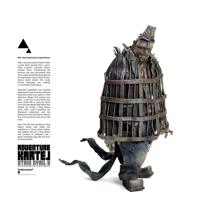 ADVENTURE KARTEL STAIN CYRIL 5 1/6完成品アクションフィギュア