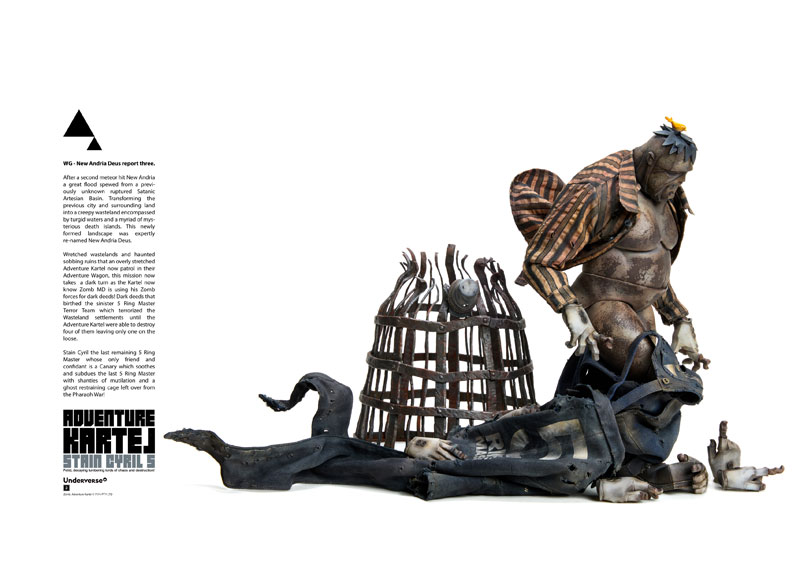ADVENTURE KARTEL STAIN CYRIL 5 1/6完成品アクションフィギュア