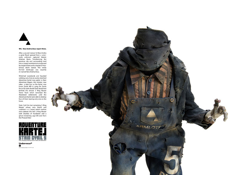 ADVENTURE KARTEL STAIN CYRIL 5 1/6完成品アクションフィギュア