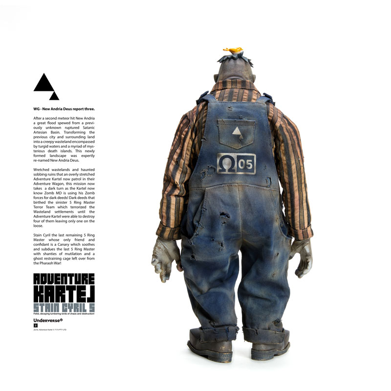 ADVENTURE KARTEL STAIN CYRIL 5 1/6完成品アクションフィギュア
