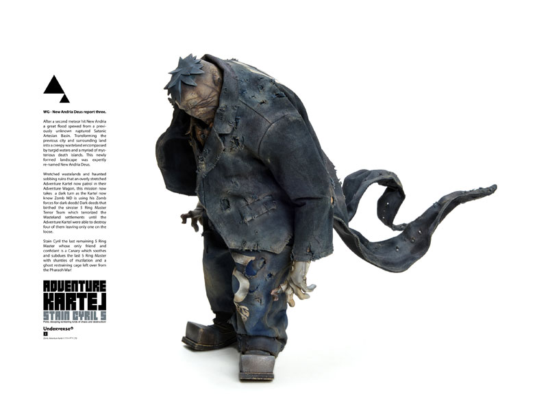 ADVENTURE KARTEL STAIN CYRIL 5 1/6完成品アクションフィギュア
