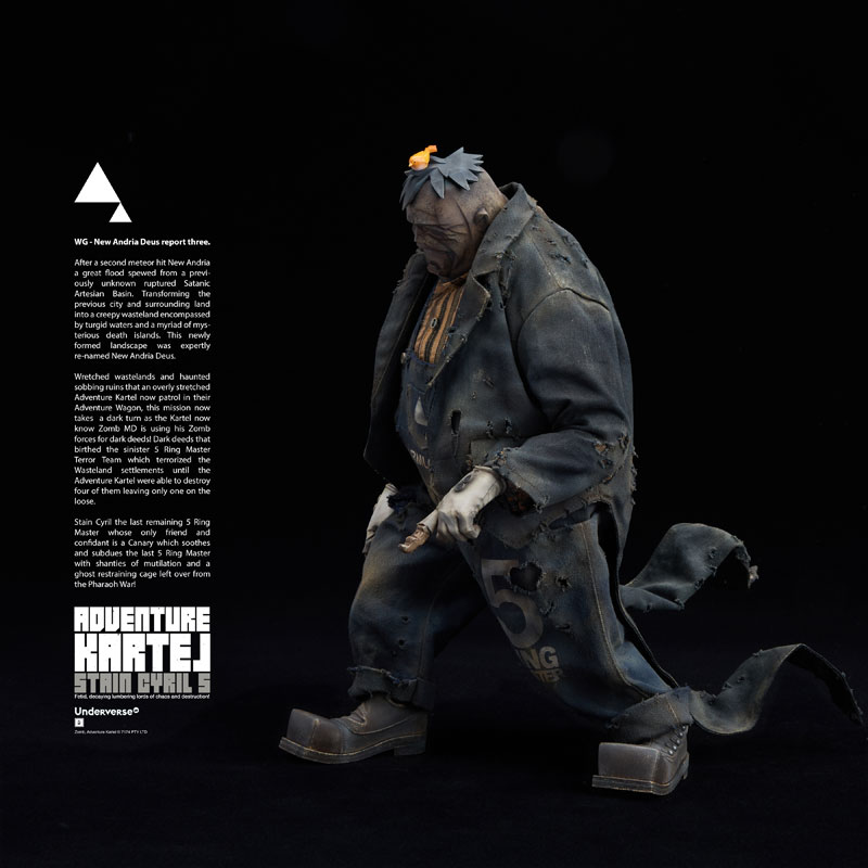 ADVENTURE KARTEL STAIN CYRIL 5 1/6完成品アクションフィギュア