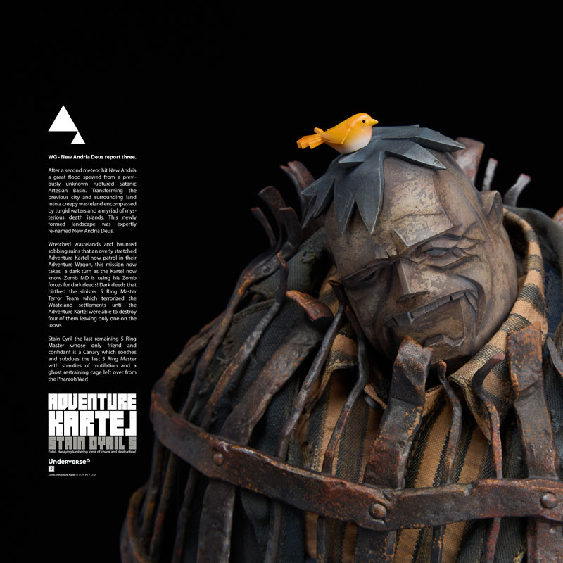 ADVENTURE KARTEL STAIN CYRIL 5 1/6完成品アクションフィギュア