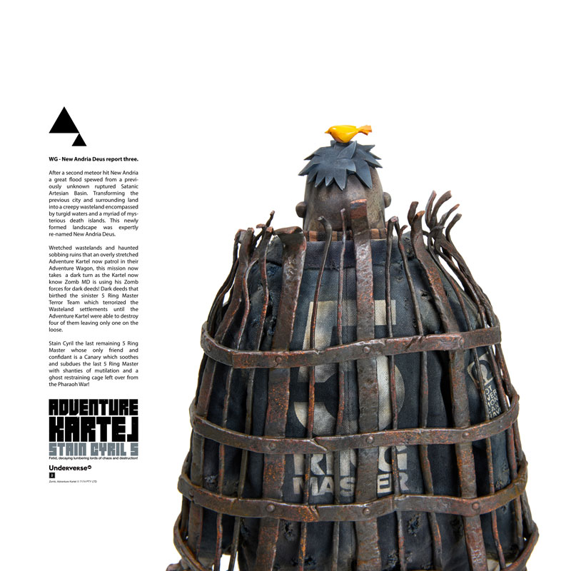 ADVENTURE KARTEL STAIN CYRIL 5 1/6完成品アクションフィギュア