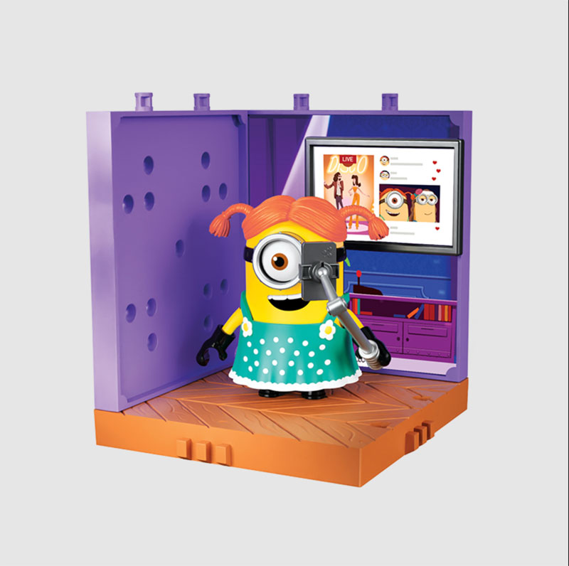preCOOL Minions(ミニオンズ) 05 Carl Streamer プラスチックキット