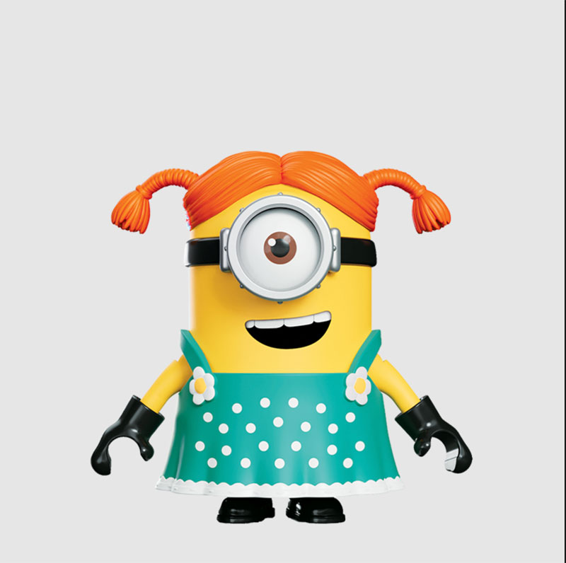 preCOOL Minions(ミニオンズ) 05 Carl Streamer プラスチックキット