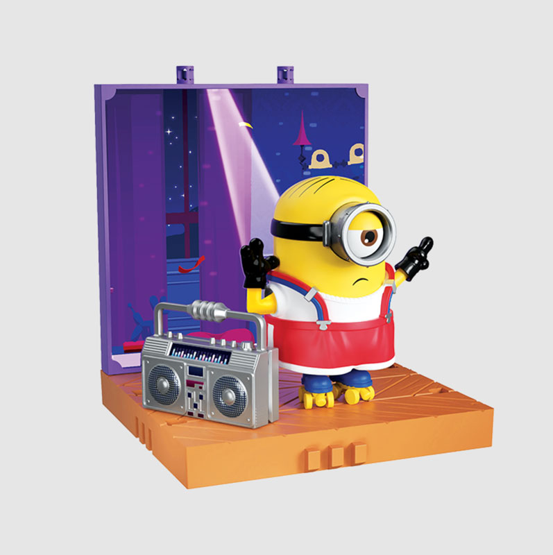 preCOOL Minions(ミニオンズ) 06 Stuart dancer プラスチックキット