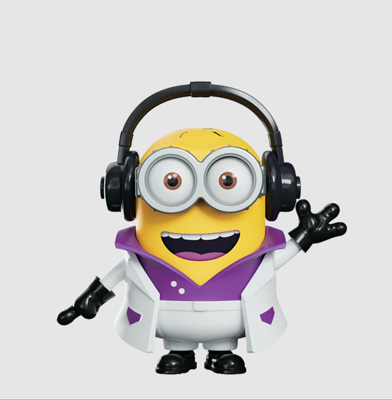 preCOOL Minions(ミニオンズ) 08 Phil DJ プラスチックキット