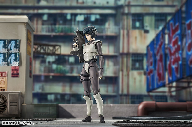 Hyper Body GHOST IN THE SHELL / 攻殻機動隊 草薙素子 (簡易アーマードスーツ Ver.) 可動フィギュア