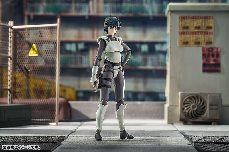 Hyper Body GHOST IN THE SHELL / 攻殻機動隊 草薙素子 (簡易アーマードスーツ Ver.) 可動フィギュア