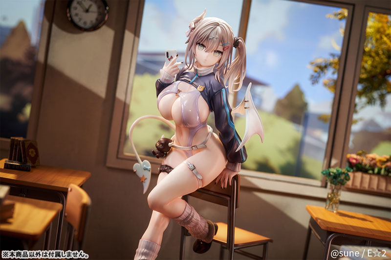 【特典】無口系ギャルサキュバス 篠宮ユキ Illustrated by sune 1/6 完成品フィギュア