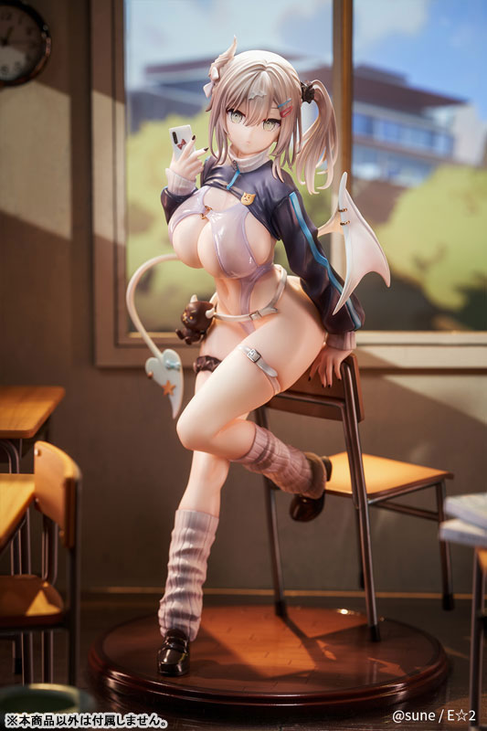 【特典】無口系ギャルサキュバス 篠宮ユキ Illustrated by sune 1/6 完成品フィギュア